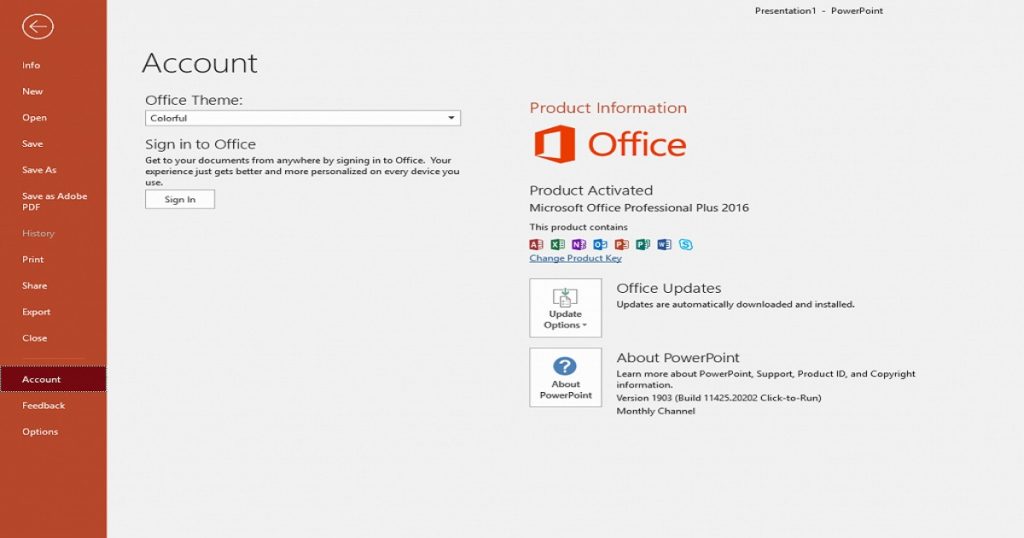 An Image of Office 2016 Crack