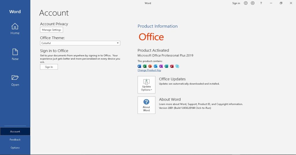 An Image of Microsoft Office 2019 Crack